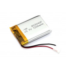 Аккумулятор Li-Pol (батарея) 8*30*40мм 2pin 3.7V/1200mAh