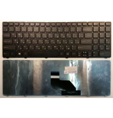 Клавиатура для ноутбука MSI CR640, CX640, A6400 / DNS 0123259, 0123308, 0123974, A15HE, A15HC, A17HC, черная, с рамкой