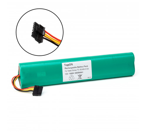 Аккумулятор для робота-пылесоса Neato Botvac 70e, 75, 80, 85. 12V 3000mAh Ni-MH. PN: 945-0129.