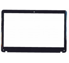 Сенсорное стекло (тачскрин) для Sony Vaio SVF152 SVF153 черное с рамкой