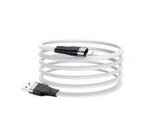 Кабель USB HOCO X53 Angel для Lightning, 2.4А, 1м, белый
