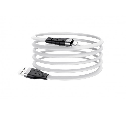 Кабель USB HOCO X53 Angel для Lightning, 2.4А, 1м, белый