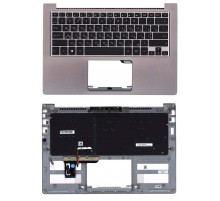 Клавиатура для ноутбука Asus UX303 верхняя панель с подсветкой