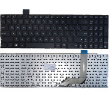 Клавиатура для ноутбука Asus X542, A542, K542 черная без рамки