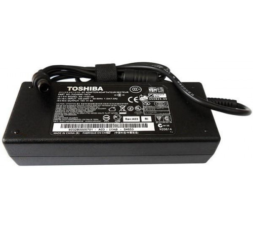 Блок питания Toshiba 6.3x3.0мм, 90W (15V, 6A) без сетевого кабеля, ORG