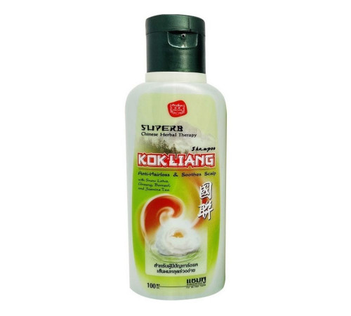 Kokliang Натуральный травяной шампунь против перхоти / Chinese Herbal Therapy Anti-Hairloss & Soothes Scalp Shampoo, 100 мл