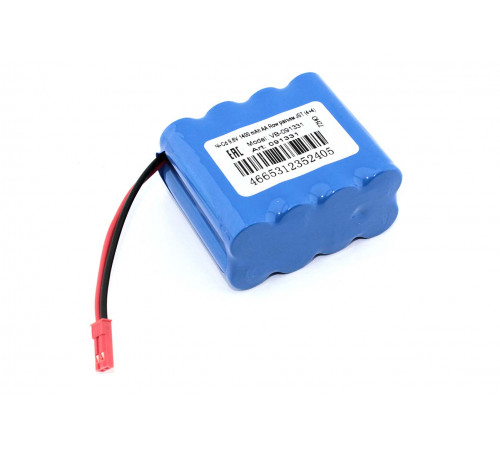 Аккумулятор Ni-Cd 9.6V 1400 mAh AA Row разъем JST (4+4)