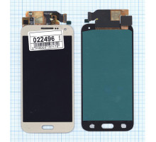 Дисплей для Samsung Galaxy E5 SM-E500 золотой