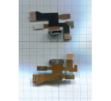 Разъем Micro USB для Nokia Lumia 1020 на шлейфе с микрофоном