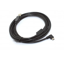Кабель USB  Type A на Mini USB угол влево  3 м