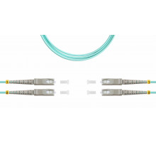 Патч-корд оптический TopLan, дуплексный, SC/PC-SC/PC, MM 50/125 (OM3), 120 м, LSZH