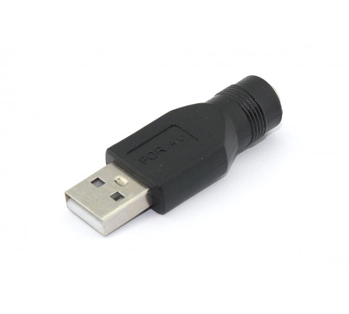 Переходник 5,5х2,5 на USB Type A папа