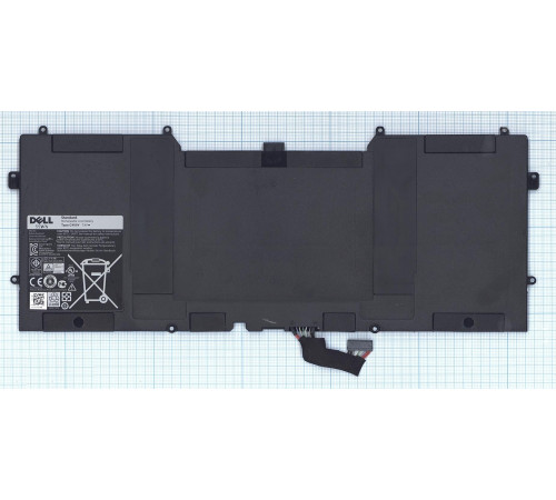 Аккумулятор для Dell XPS 12 9Q33, 13 9333, 13-L321X, 13-L322X (C4K9V), 7400mAh, 55Wh, 7.4V