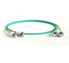 FC-D2-503-ST/PR-ST/PR-H-1M-LSZH-AQ Патч-корд волоконно-оптический (шнур) MM 50/125(OM3), ST-ST, 2.0 мм, duplex, LSZH, 1 м Hyperline