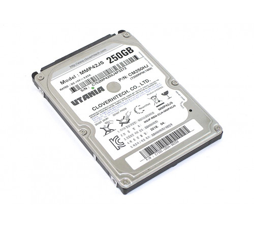 Жесткий диск HDD 2,5 250GB UTANIA MMP42JS