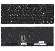 Клавиатура для ноутбука Lenovo IdeaPad Yoga 5 pro, 910, 910-13ISK, 910-13IKB черная, с подсветкой