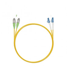 Cabeus FOP(d)-9-FC/APC-LC/UPC-3m Шнур оптический duplex FC/APC-LC/UPC 9/125 sm 3м LSZH