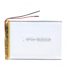 Аккумулятор Li-Pol (батарея) 3*75*115мм 2pin 3.7V/4000mAh