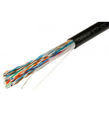 Cabeus UTP-25P-Cat.5-OUT Кабель витая пара UTP (U/UTP), категория 5, 25 пар (24 AWG), одножильный (solid), для внешней прокладки, UV PE