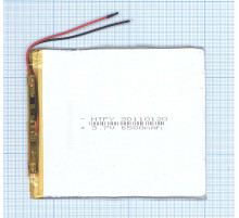 Аккумулятор Li-Pol (батарея) 3*110*120мм 2pin 3.7V/6500mAh