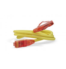 PC-LPM-UTP-RJ45-RJ45-C5e-1.5M-LSZH-YL Патч-корд U/UTP, Cat.5е (100% Fluke Component Tested), LSZH, 1.5 м, желтый Hyperline