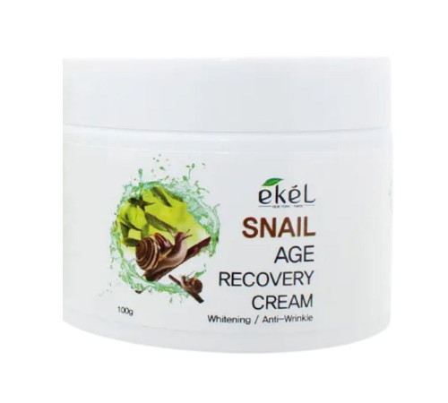 Ekel Крем для лица с муцином улитки / Age Recovery Cream Snail, 100 мл