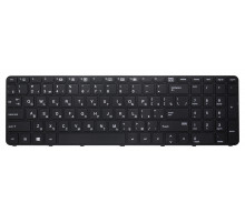 Клавиатура для ноутбука HP Probook 450 G3, 455 G3, 470 G3, 650 G2, 655 G2 черная, с рамкой