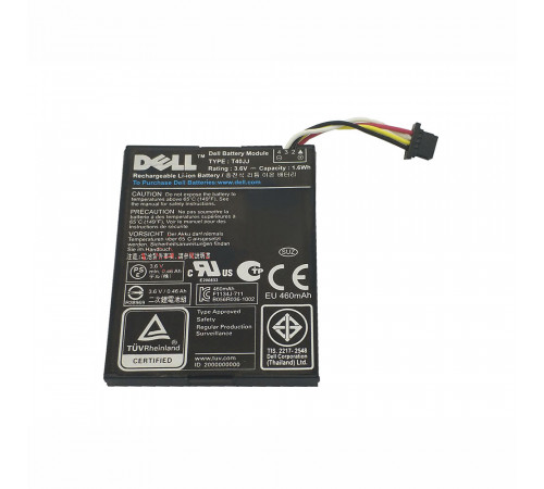 Аккумулятор для Dell Poweredge m620, r420, r620, r820, r320, r520, r720, Perc h810, (T40jj), 1.6Wh, 460mAh, 3.6V