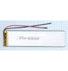 Аккумулятор Li-Pol (батарея) 3*38*135мм 2pin 3.7V/2500mAh