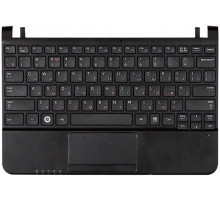 Клавиатура для ноутбука Samsung NC110 топ-панель черная