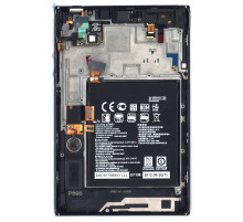 Дисплей для LG Optimus VU P895 черный с рамкой