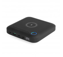 Внешний аккумулятор TopON TOP-T84 24000mAh (88.8Wh) Type-C1 PD 60W, Type-C2  PPS 33W, USB 22.5W, DC 12V-24V 84W, Qi 10W Черный