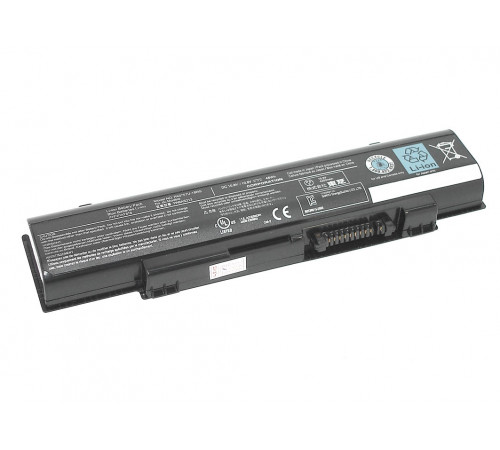 Аккумуляторная батарея для ноутбука Toshiba Qosmio F60 F750 F755 (PA3757U-1BRS) 48Wh черная