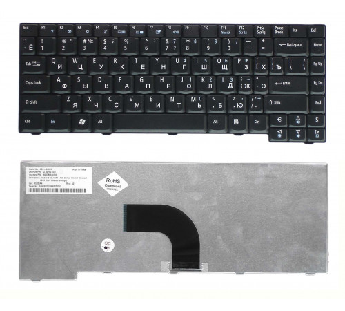 Клавиатура для ноутбука Acer Aspire 2920, 2920Z, 2930, 2930G, 2930Z, TravelMate 6231, 6252, 6290, 6291, 6292