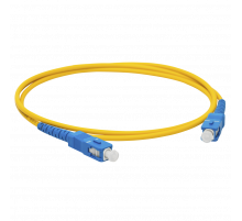 Патч-корд оптический , LSZH, симплексный, SC/UPC-SC/UPC, SM OS2, 1.0 м  LAN-SC-SC/SU-1.0
