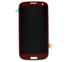 Дисплей для Samsung Galaxy S3 GT-I9300 красный