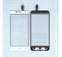 Сенсорное стекло (тачскрин) для Alcatel Idol 2 Mini 6016D белое