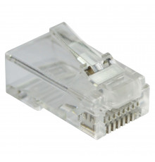 Коннектор RJ45 тип EZ 8P8C UTP Cat.6 универсальный 100шт. LAN-EZ45-8P8C/U6-100