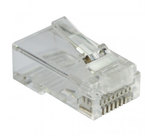 Коннектор RJ45 тип EZ 8P8C UTP Cat.6 универсальный 100шт. LAN-EZ45-8P8C/U6-100