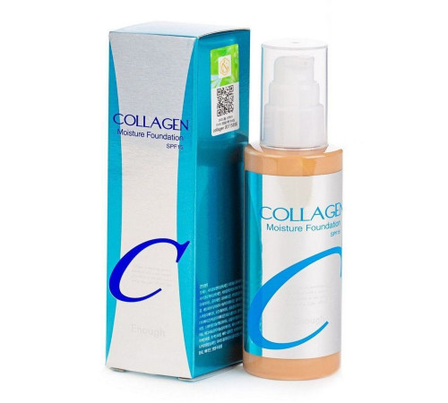 Enough Увлажняющий тональный крем для лица с коллагеном №23 / Collagen Moisture Foundation SPF15, 100 мл