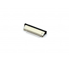 Разъем FPC  Half Coverage Bottom Contact 1.0K-BX-12PWB 12 pin высота 2мм шаг 1мм