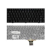 Клавиатура для ноутбука Asus S6, S6F, S6Fm Series. Плоский Enter. Черная, без рамки. PN: K022362S1.