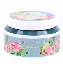 Jigott Увлажняющий крем для лица с экстрактом лотоса / Lotus Flower Moisture Cream, 100 мл