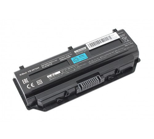 Аккумуляторная батарея для ноутбука NEC PC-11750HS6R (PC-VP-WP118 ) 14.4V  2200mAh OEM