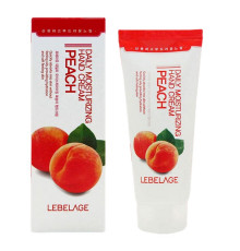 Lebelage Крем для рук увлажняющий с экстрактом персика / Daily Moisturizing Peach Hand Cream, 100 мл