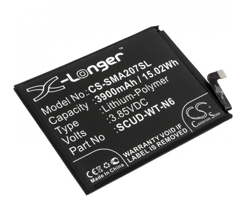 Аккумулятор CS-SMA107SL SCUD-WT-N6 для Samsung Galaxy A10s, Galaxy A20s 3.85V / 3900mAh / 15.02Wh