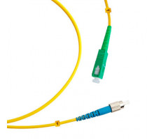 Cabeus FOP(s)-9-SC/APC-FC/UPC-15m Шнур оптический simplex SC/APC-FC/UPC 9/125 sm 15м LSZH