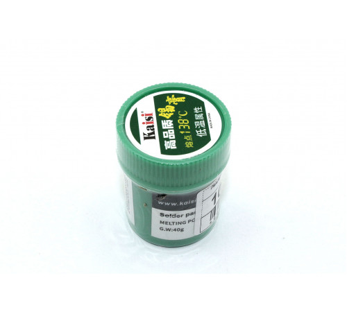 Паяльная паста Kaisi 40гр, 138°C Паяльная паста Kaisi 40гр, 138°C