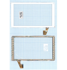 Сенсорное стекло (тачскрин) VTCP010A18-FPC-4.0 белое