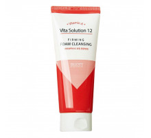 Jigott Очищающая пенка для лица / Vita Solution 12 Firming Foam Cleansing, 180 мл